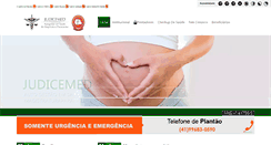 Desktop Screenshot of judicemed.com.br