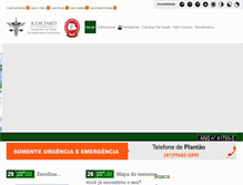 Tablet Screenshot of judicemed.com.br